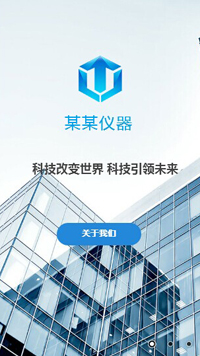 仪器、仪表行业手机模板网站